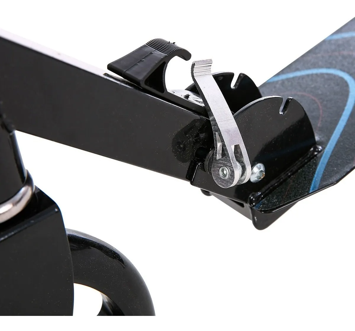 Leilão 3 - Patinete infantil adulto até 100kg 2 rodas grandes 200mm cor branco — 3