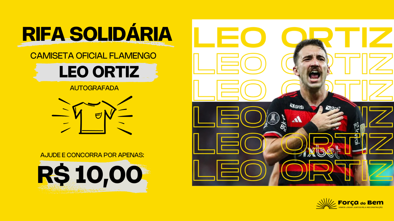 Camiseta Exclusiva do Léo Ortiz  — 1