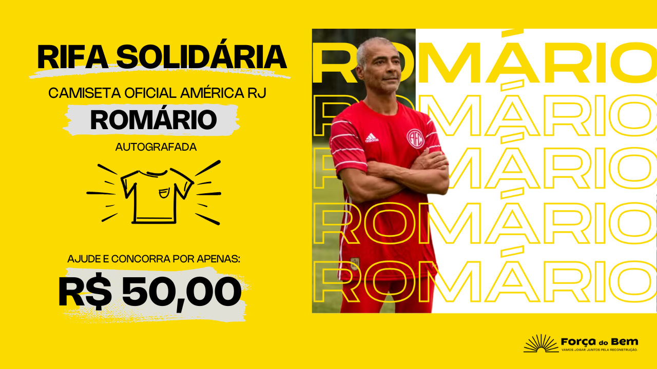 Camiseta Exclusiva do Romário  — 1