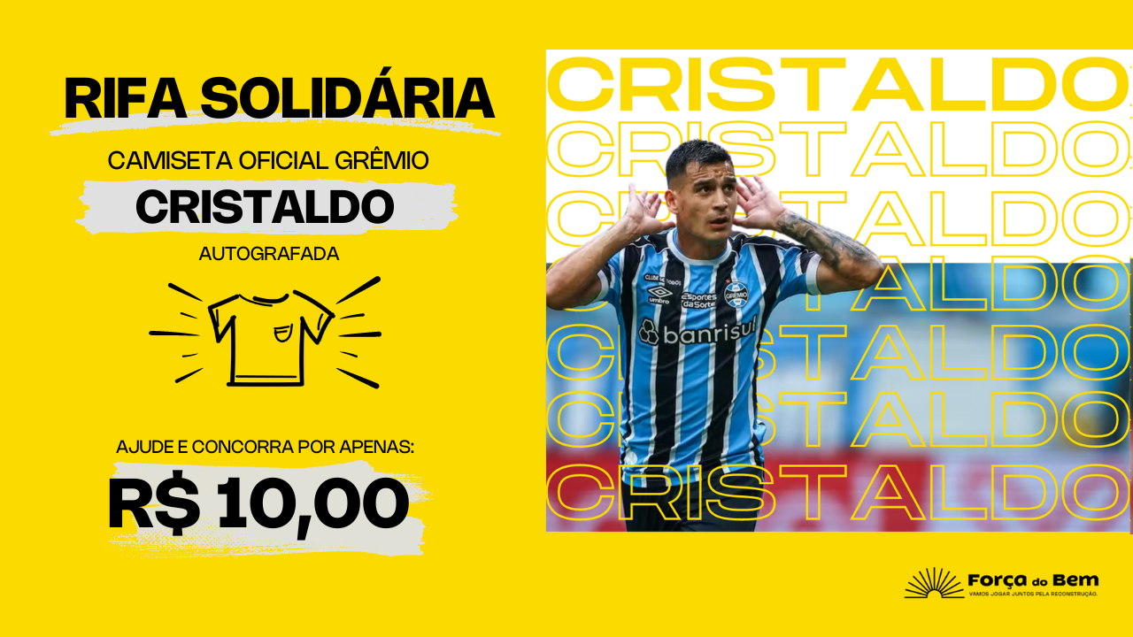 Camiseta Exclusiva do Cristaldo  — 1