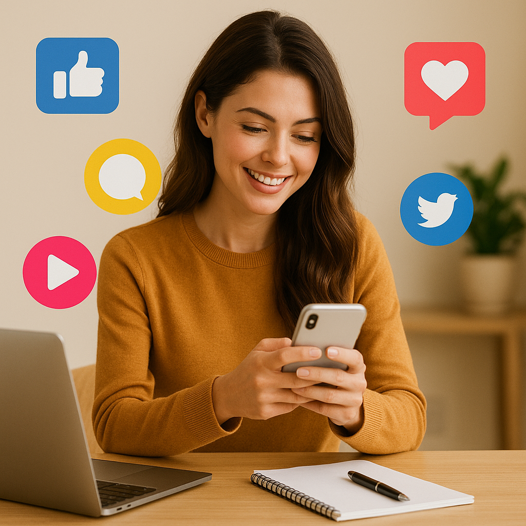 Voluntário de Social Media e Conteúdo Digital