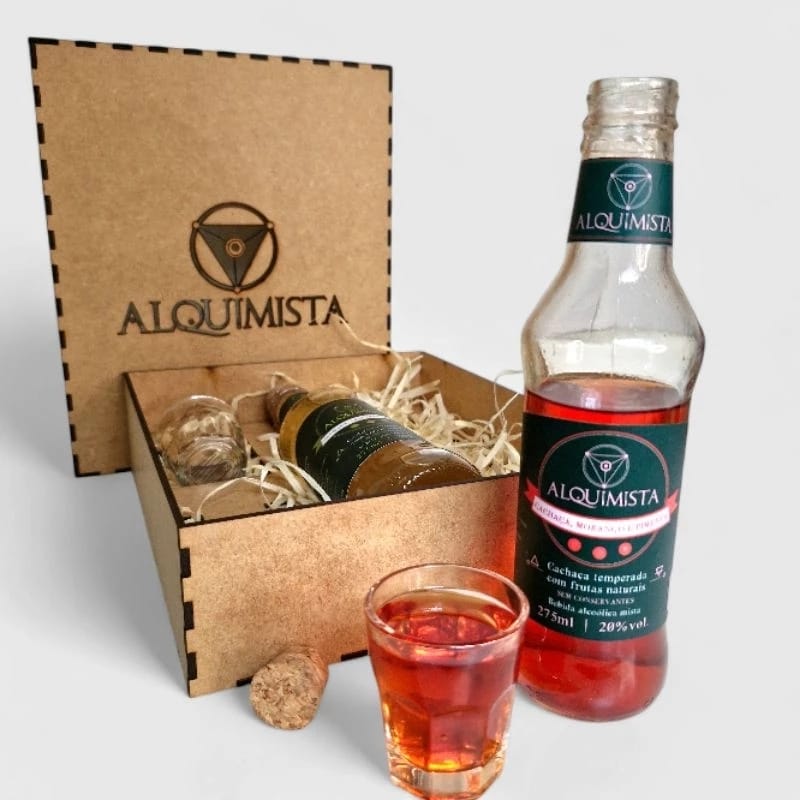 Leilão 13 - Kit Cachaças Artesanais Alquimista — 3