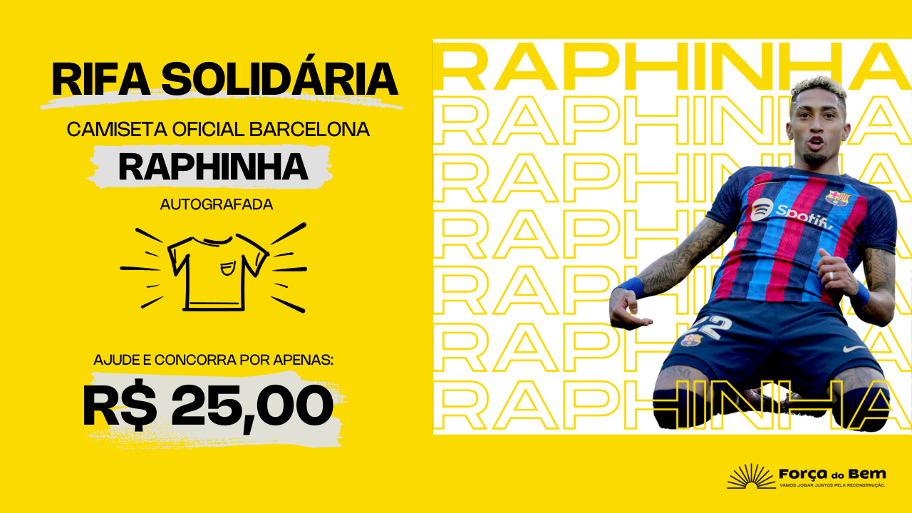 Camiseta Exclusiva do Raphinha  — 1