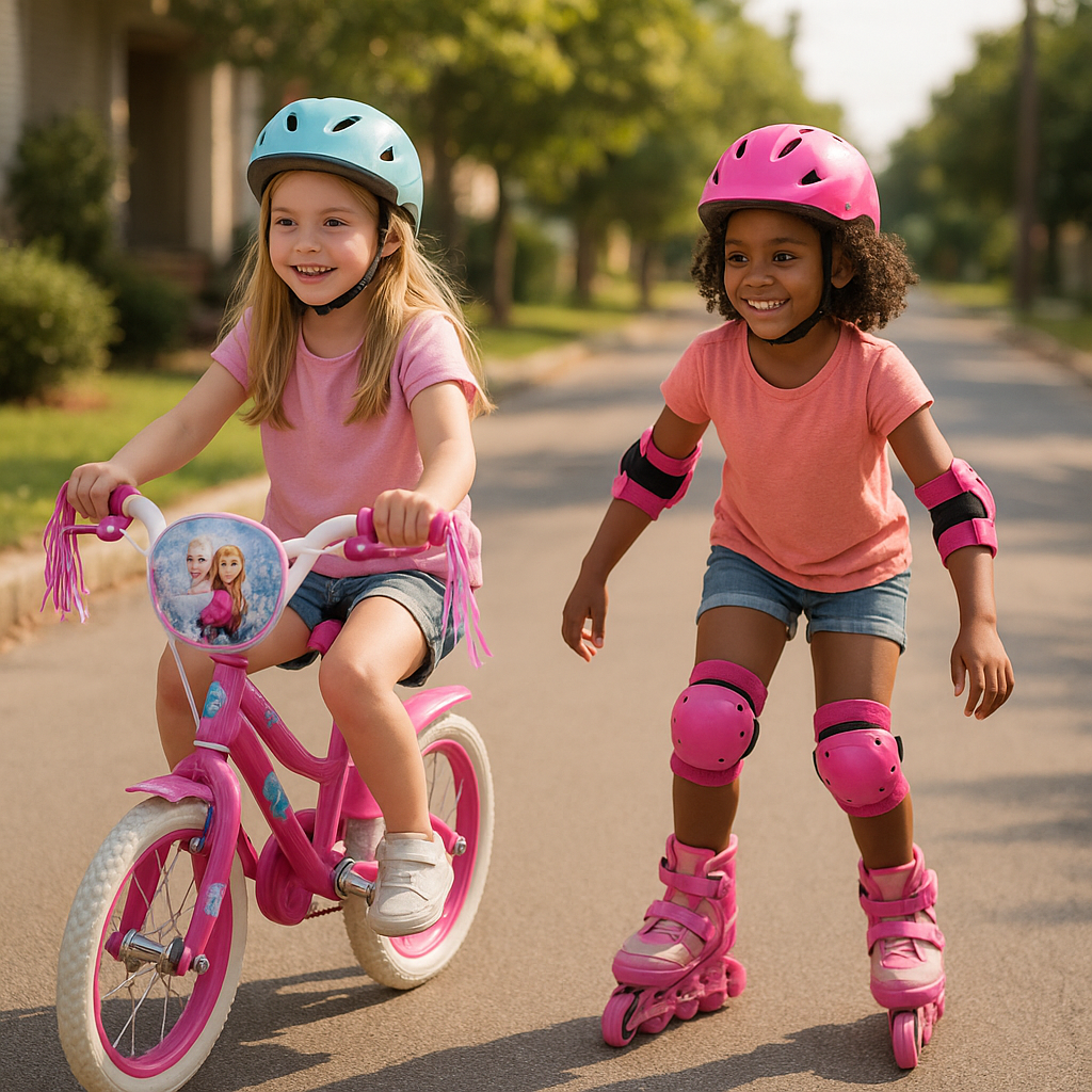 Leilão 6 - Patins e Bicicleta da Frozen — 1