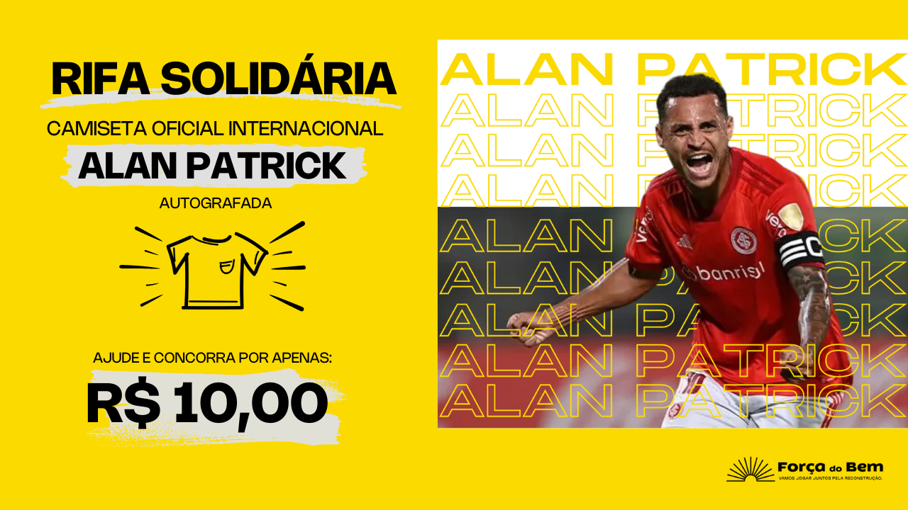 Camiseta Exclusiva do Alan Patrick  — 1