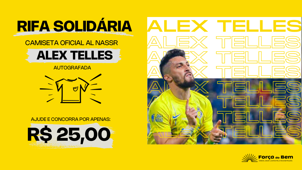 Camiseta Exclusiva do Alex Telles  — 1