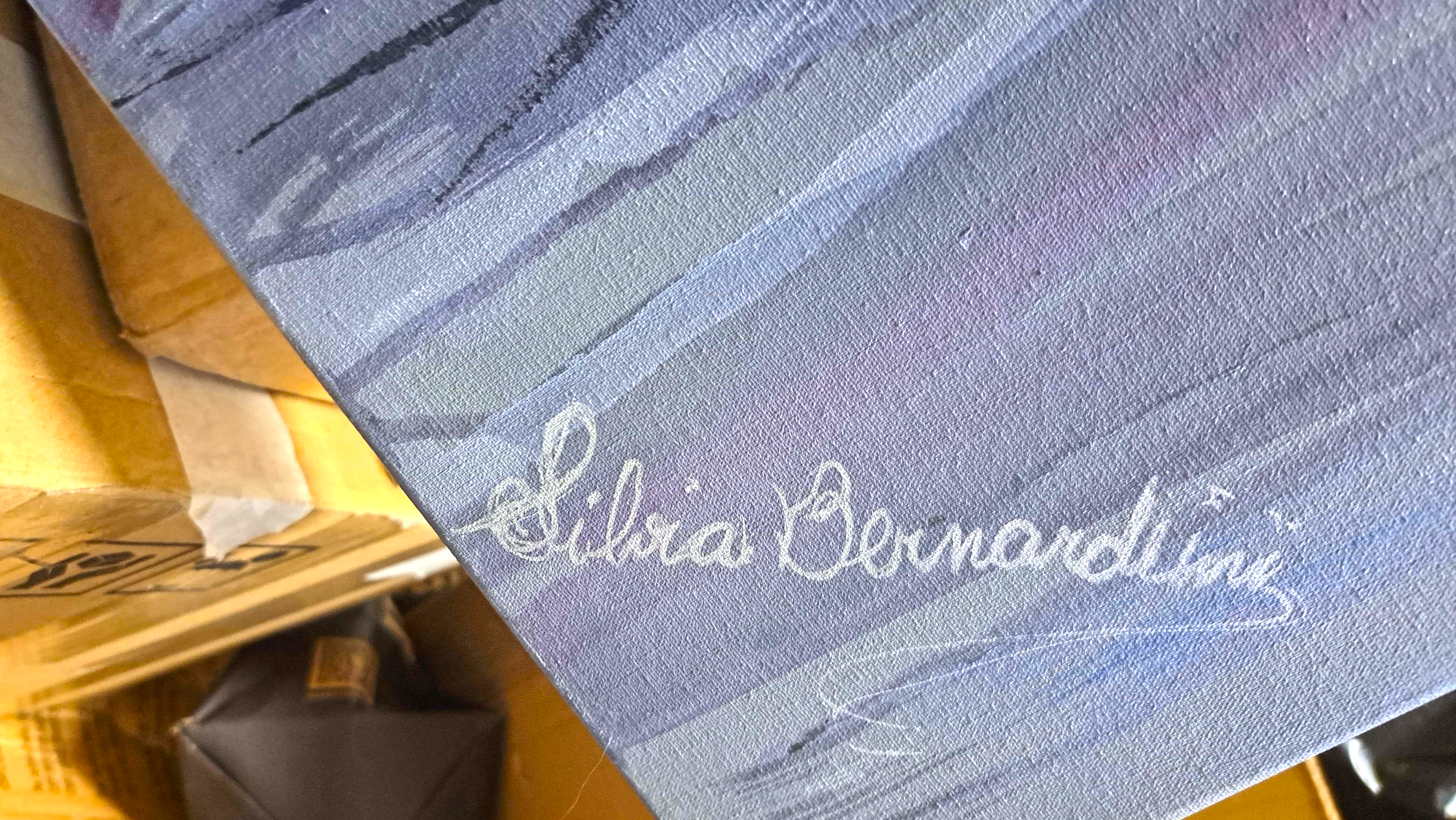Leilão 8 - Quadro Flores de Silvia Bernardini — 3