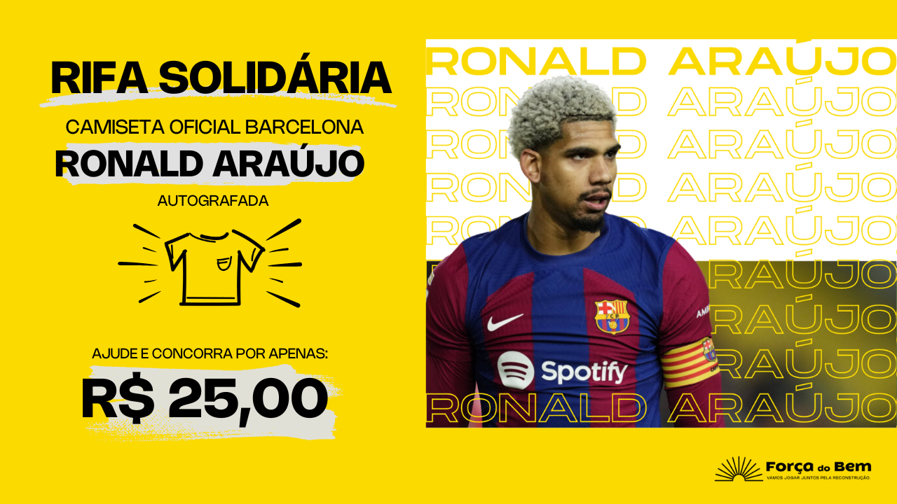 Camiseta Exclusiva do Ronald Araújo — 1