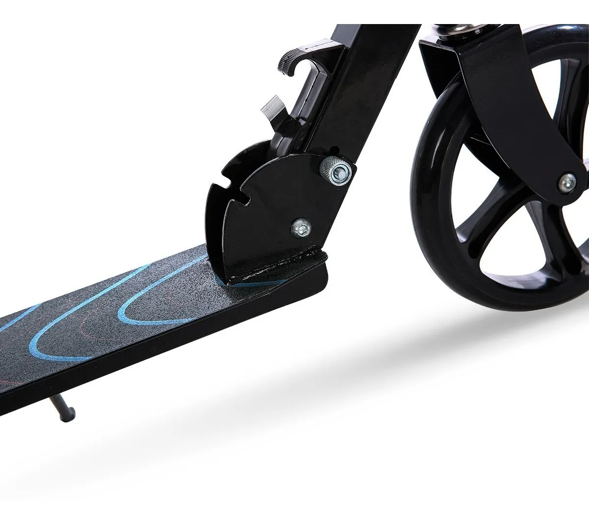 Leilão 3 - Patinete infantil adulto até 100kg 2 rodas grandes 200mm cor branco — 5